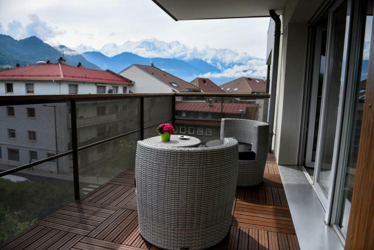 Appartement Au Pied Du Mont-Blanc ! 살랑쉬 외부 사진